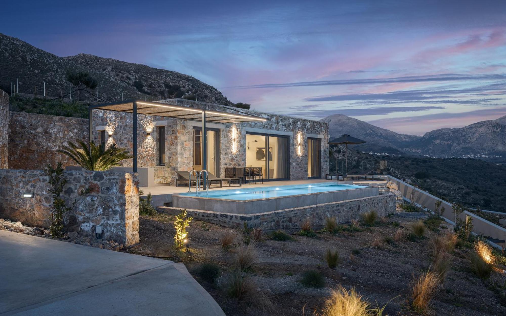 Neromai Cave Luxury Villas Koxaré Rum bild